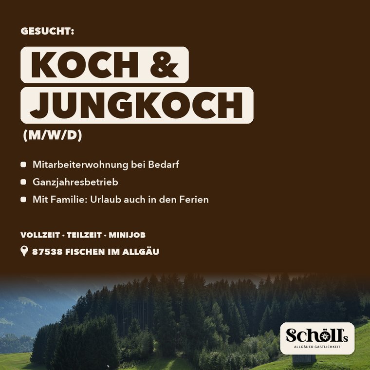 Allgäuer Landschaft mit Stellenbezeichnung